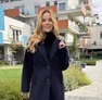 Arabella kabát sötétkék – Innova Fashion – 3. kép
